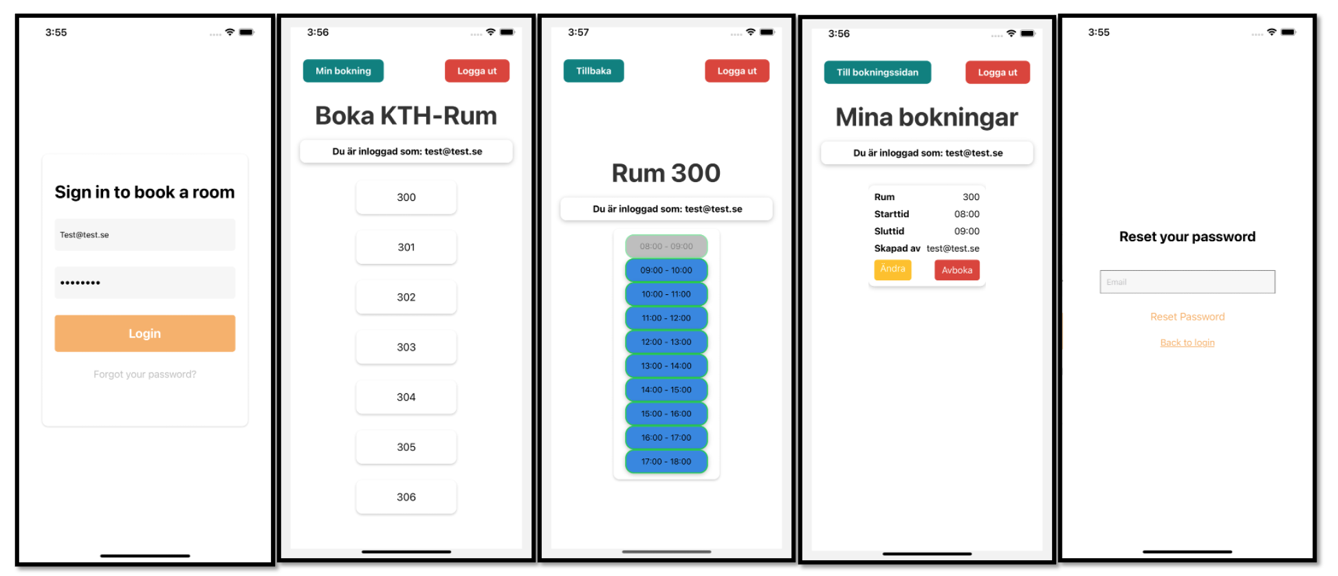 BOKA KTH Applications